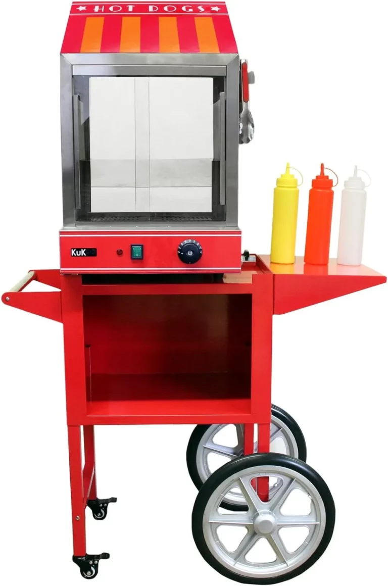 Carrito de hot dogs para bodas